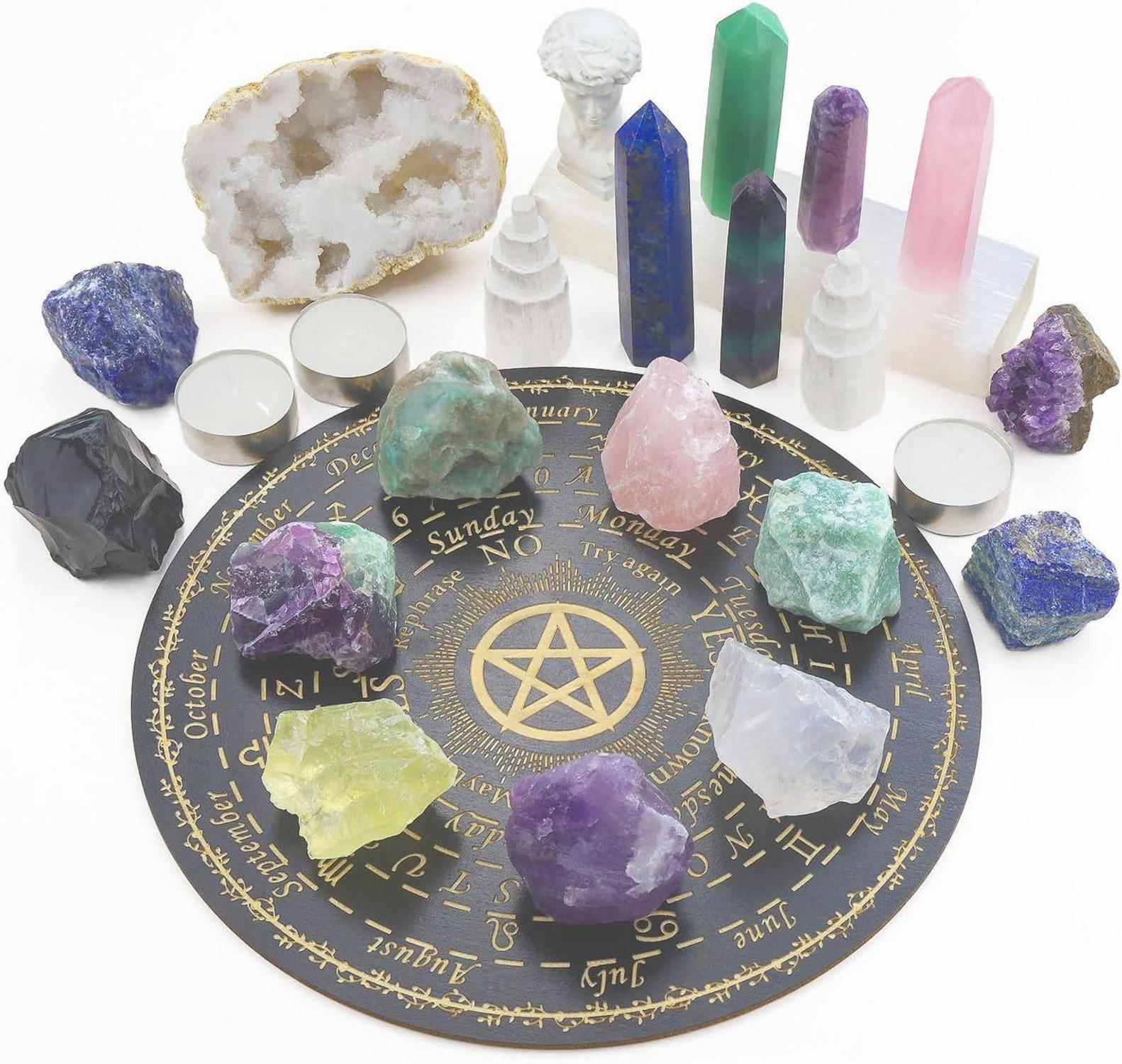 Amethyst Naturstein Rohsteine 100% Premium Kristalle 4 Stück