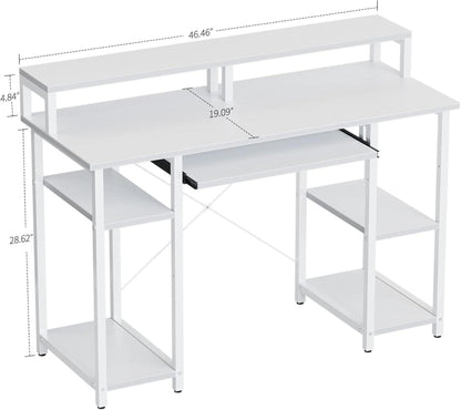 120 cm Computertisch mit