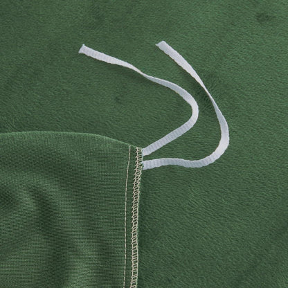 Winter Bettwäsche 135x200 cm, 4-teilig, Olivgrün Fleece