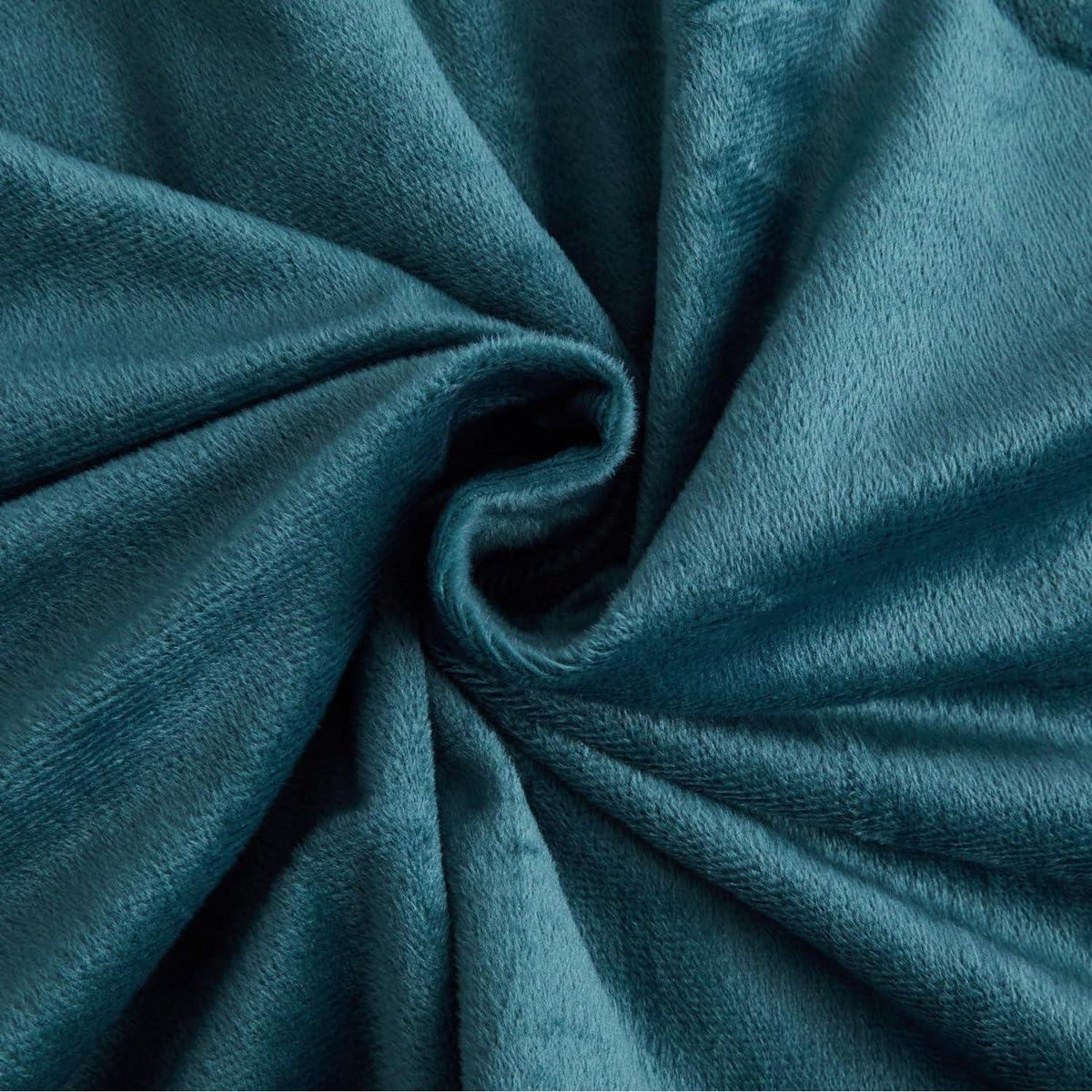 Winter Bettwäsche Set 135x200 - 4-teilig, Blau, Grau, Coral Fleece