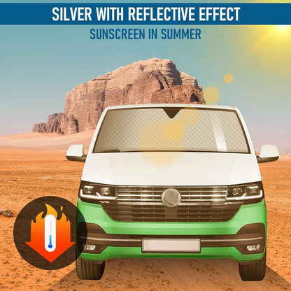Thermo-Matten Set VW T4 LWB – Sonnenschutz für Wohnmobil & Auto
