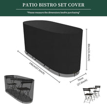 Funshot Bistro Set Abdeckung 420D Oxford Gewebe 146x70x80cm