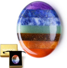 Chakra Kristalle Stein Sorgensteine Oval Heilsteine Meditation Stress