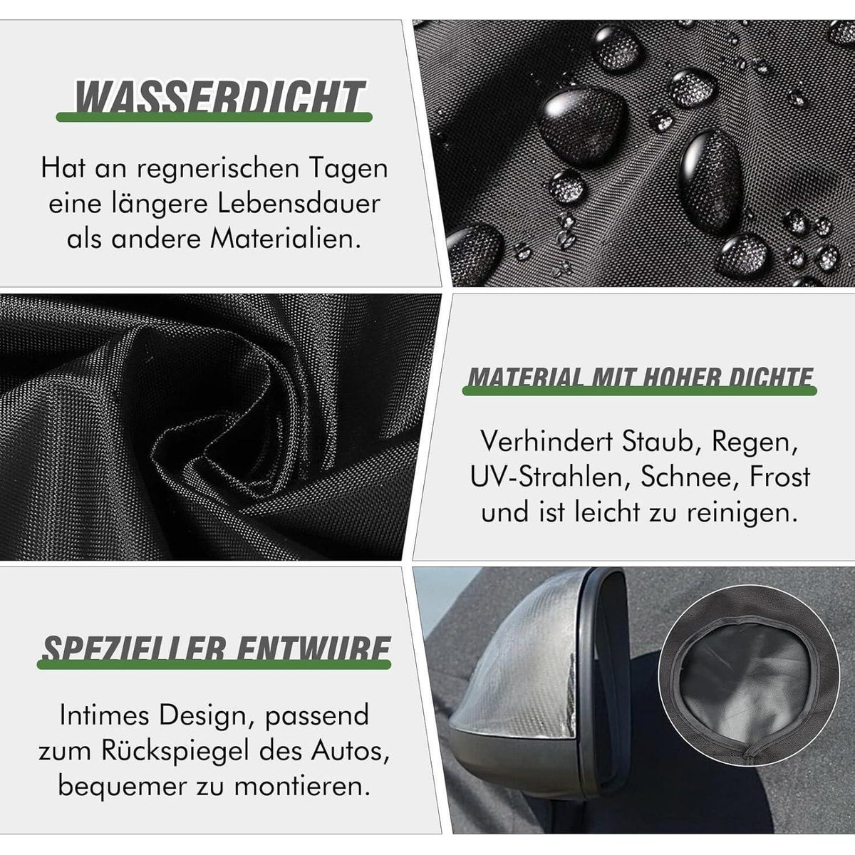 VW T4 Frontscheibenabdeckung – Wasserdicht & Verdunkelnd