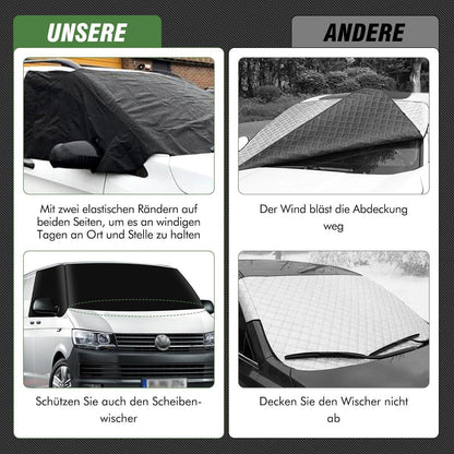 VW T4 Frontscheibenabdeckung – Wasserdicht & Verdunkelnd