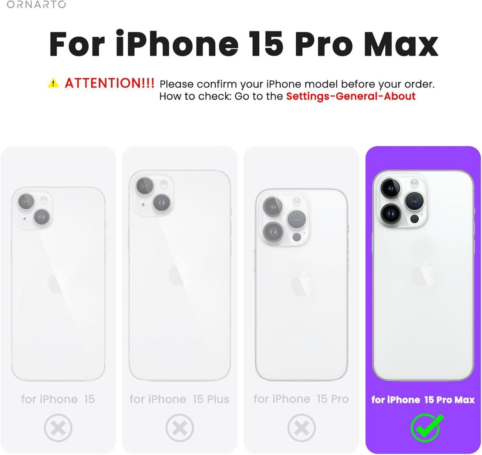 iPhone 15 Pro Max Magnetische Hülle Silikon Blau Magnetisch