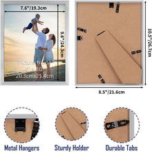 Bilderrahmen 20x25 cm 18er-Set Wand Tisch Geschenk Silber