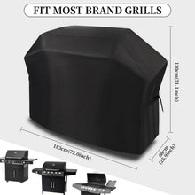 Funshot Grillabdeckung Gasgrill 183x66x130cm