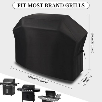 Funshot Grillabdeckung Gasgrill 183x66x130cm