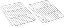 Abkühlgitter Edelstahl Set Backen Grillen Kühlen 21,5x16cm