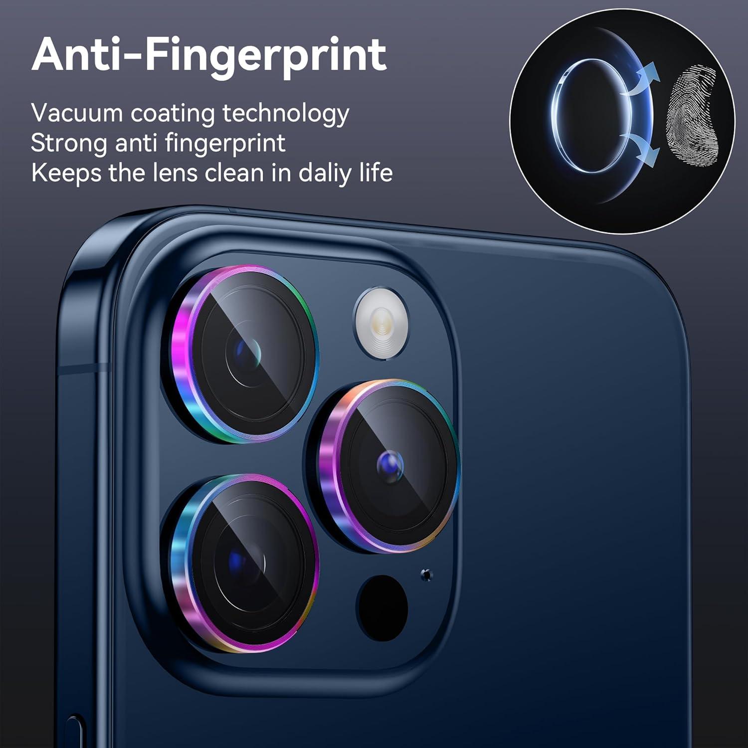 Kameraschutz aus 9H gehärtetem Glas für iPhone 15 Pro Max/15 Pro