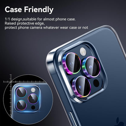 Kameraschutz für iPhone 15 Pro Max 9H Härte Glas Blasenfrei - HD Displayschutz