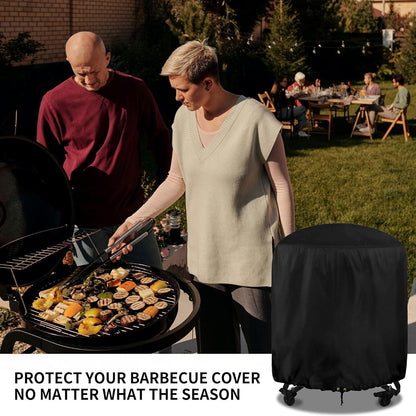 Grillabdeckung Ø73cm Holzkohlegrill Kugelgrill 420D Oxford wasserdicht