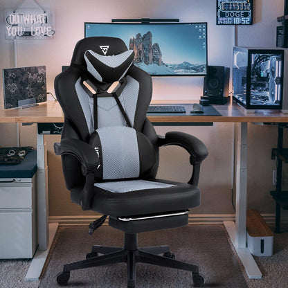 Gaming Stuhl mit Kühlung, Ergonomischer Bürostuhl für
