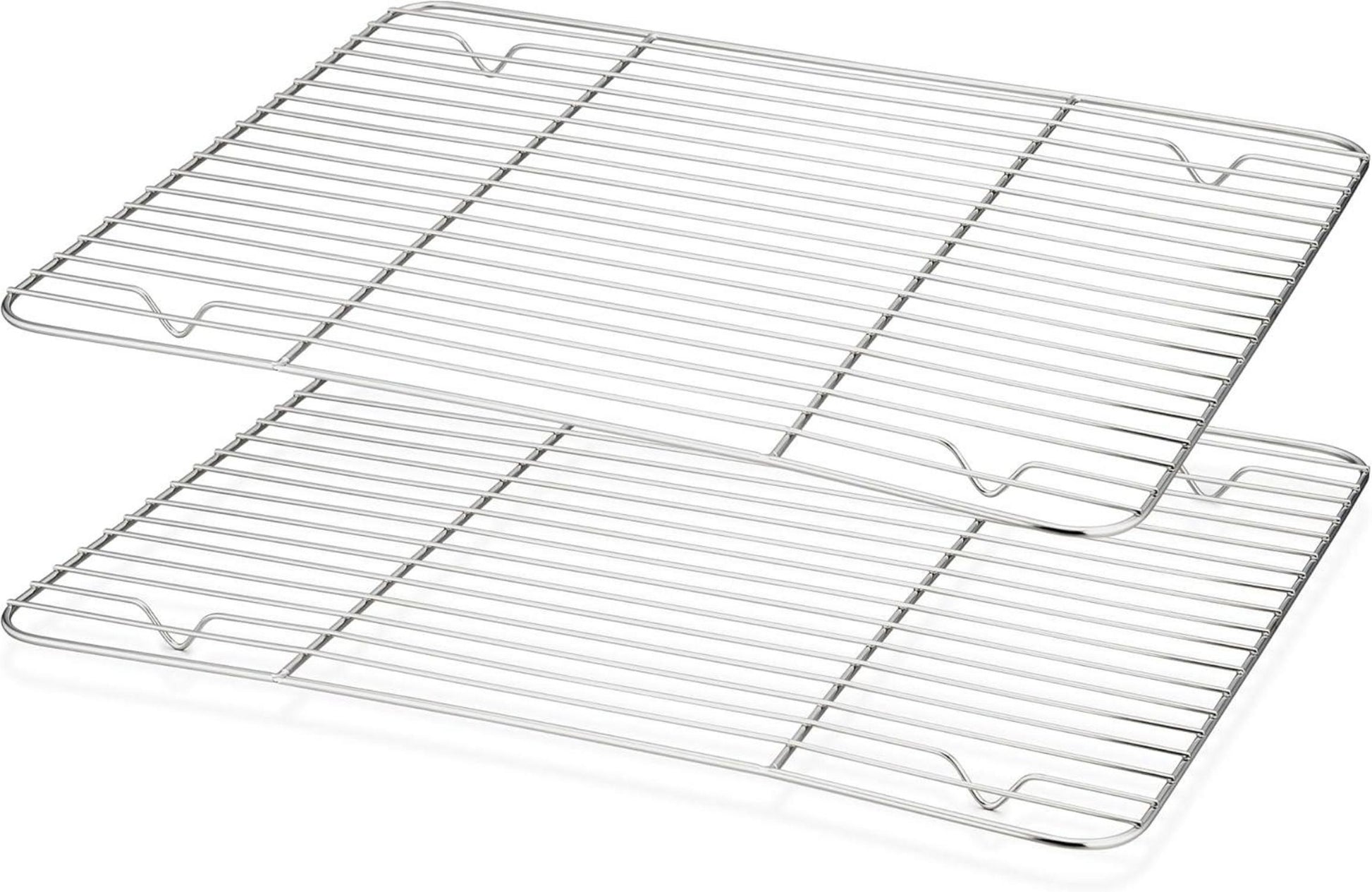 Abkühlgitter Set Edelstahl Kuchengitter Rechteckig 29,5x23cm