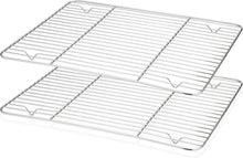 Abkühlgitter Set Edelstahl Kuchengitter Rechteckig 29,5x23cm