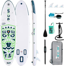 Aufblasbares Stand Up Paddling Board SUP Board mit Zubehör
