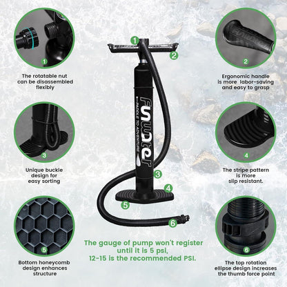 Aufblasbares SUP Board Stand Up Paddling Multifunktionsbrett