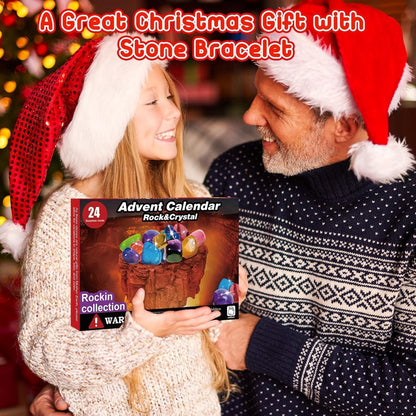 Adventskalender 2024 Kinder Kristalle-24 Tage Natur