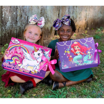 Adventskalender 2024 Mädchen 24-Tage Weihnachts Countdown