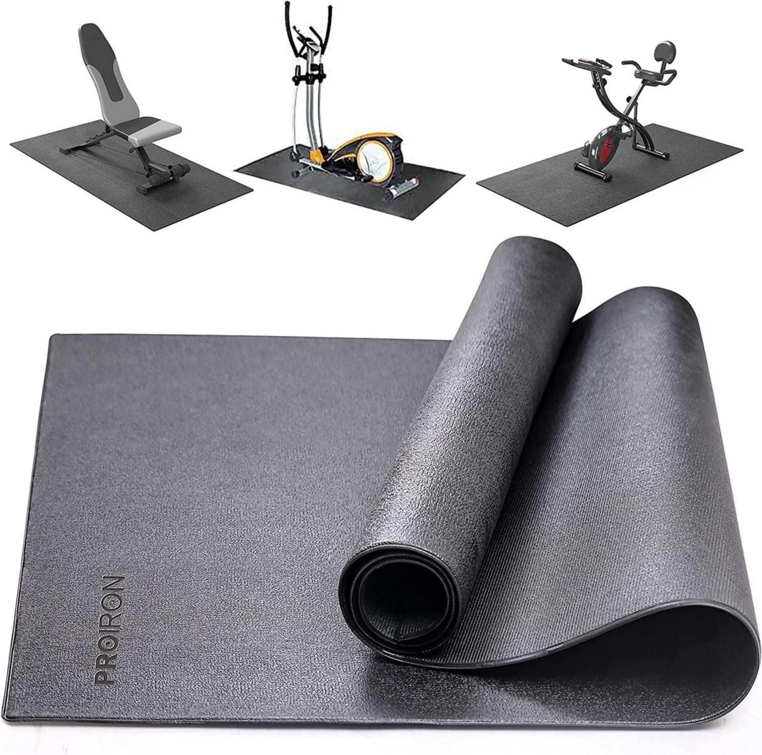 Bodenschutzmatte Fitness 5mm - Laufband Schutzmatten Yoga Matte 2-120