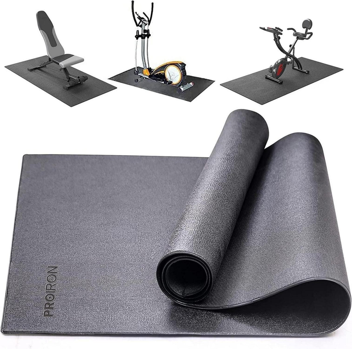 Bodenschutzmatte Fitness 5mm - Laufband Schutzmatten Yoga Matte 2-120