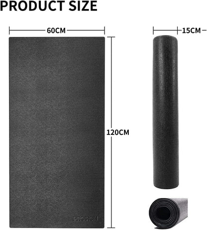 PROIRON Bodenschutzmatte Fitnessgerät 5mm Dicke Laufband Matte Schutzmatten