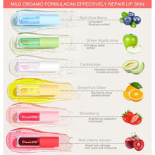6 Farben Glossy Lip Gloss Fruity Moisturizing Lip Oil Sheer