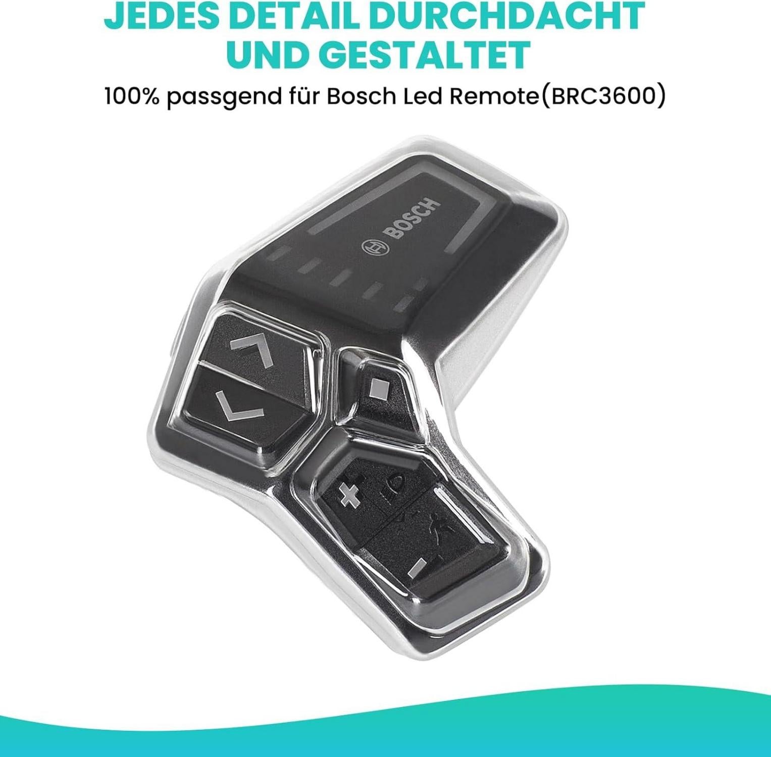 Schutzhülle für Bosch LED Remote Steuereinheit Transparent E-Bike