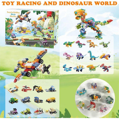 OBEST Adventskalender 2024 Kinder Dinosaurier Modell