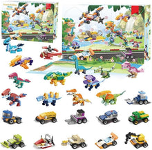 OBEST Adventskalender Kinder Dinosaurier Modell 24 Std Countdown