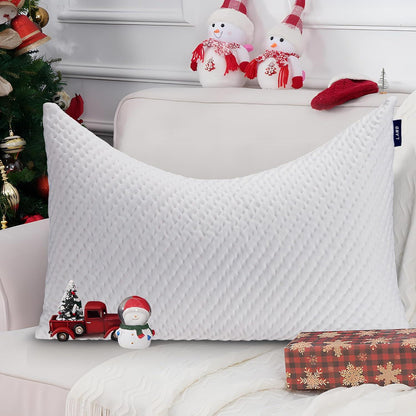 Orthopädisches Memory Foam Seitenschläferkissen 70x35cm höhenverstellbar