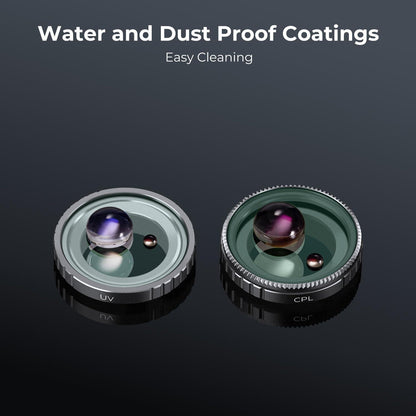 K&F Concept GO 3 Filter Set ND4 UV CPL Insta360 GO
