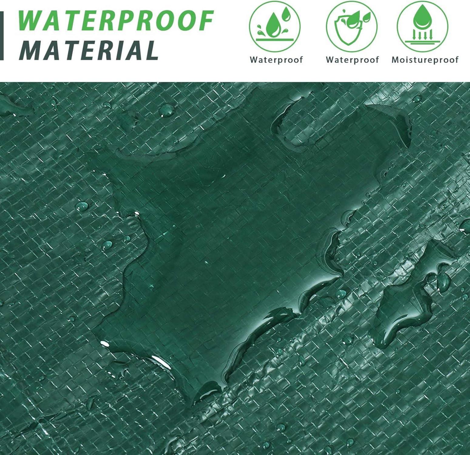 Aufbewahrungstasche XXL 476L für Polsterauflagen Sitzkissen - wasserabweisend, 165x38x76cm