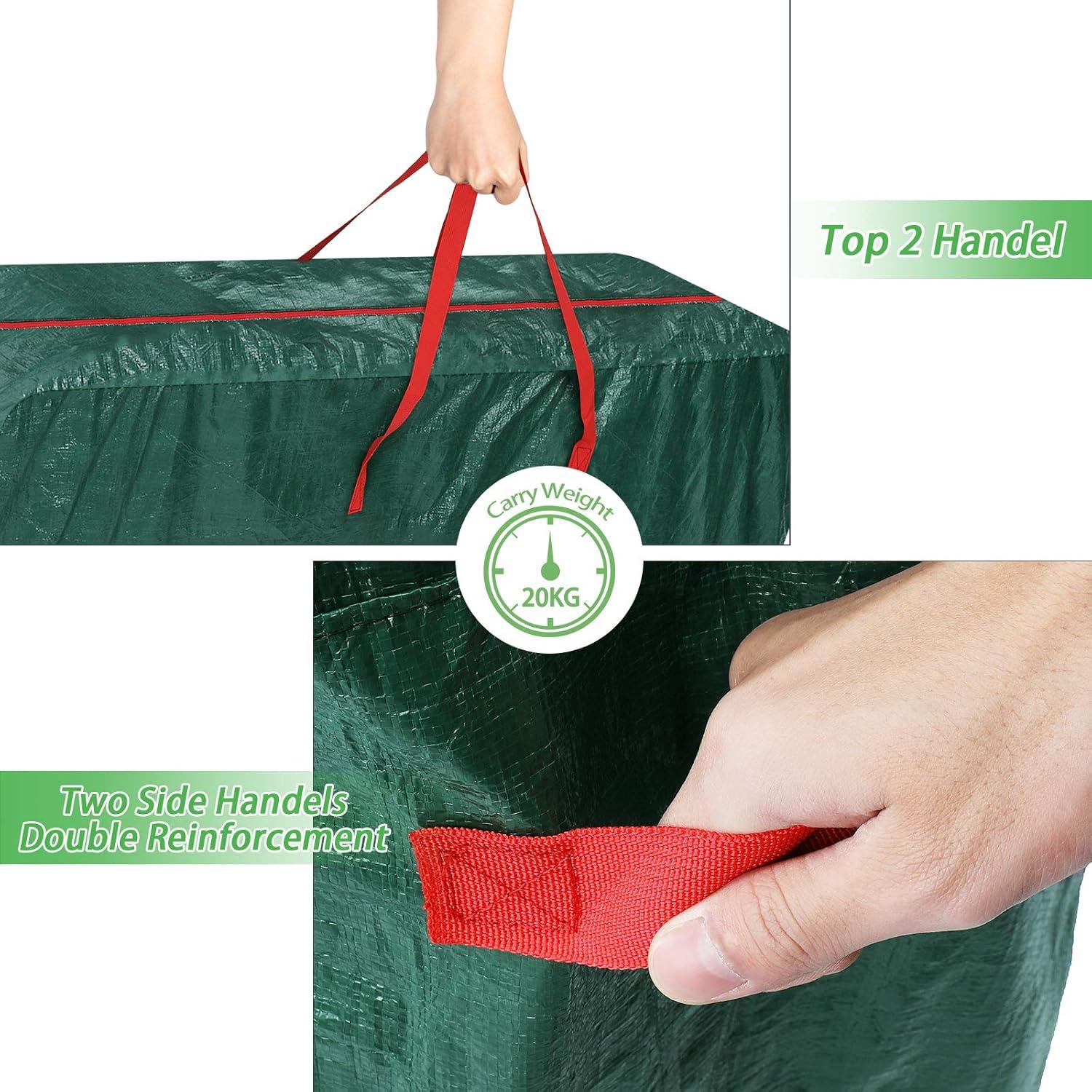 Aufbewahrungstasche XXL für Polsterauflagen und Sitzkissen 476L 165x38x76cm