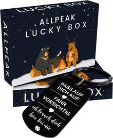 Allpeak Flaschenöffner Edelstahl Graviert Geschenkbox