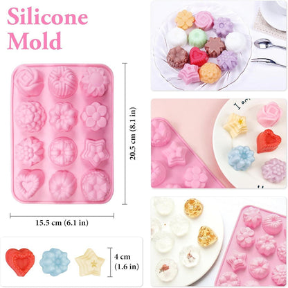 Drehbarer Tortenständer Spritztüllen Set 320 pcs