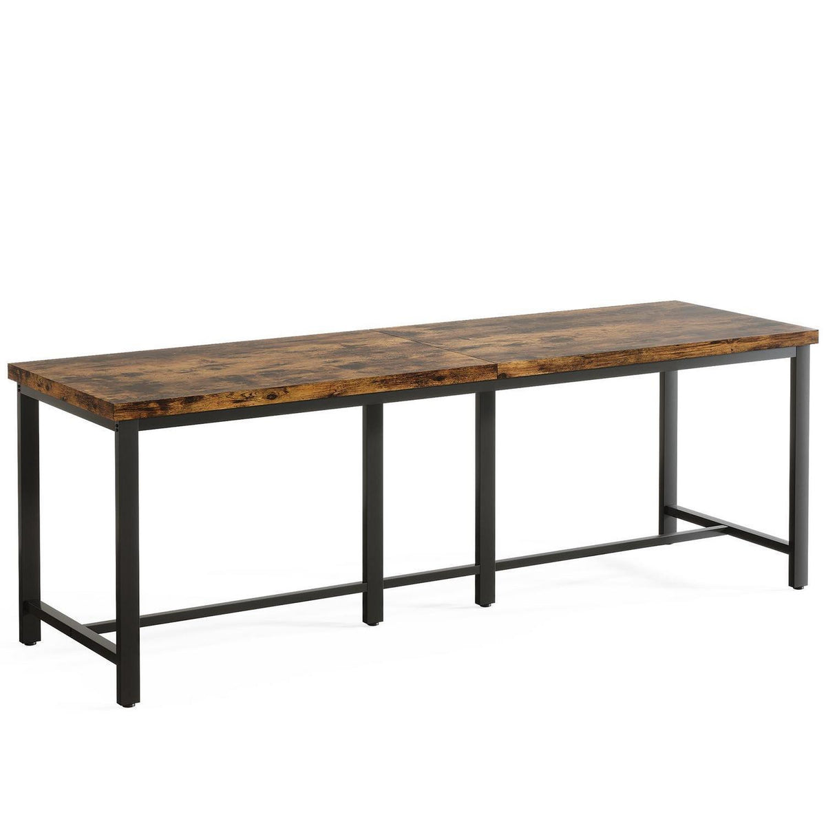 Doppelschreibtisch 200cm – Industrie-Design für Homeoffice & Arbeitszimmer
