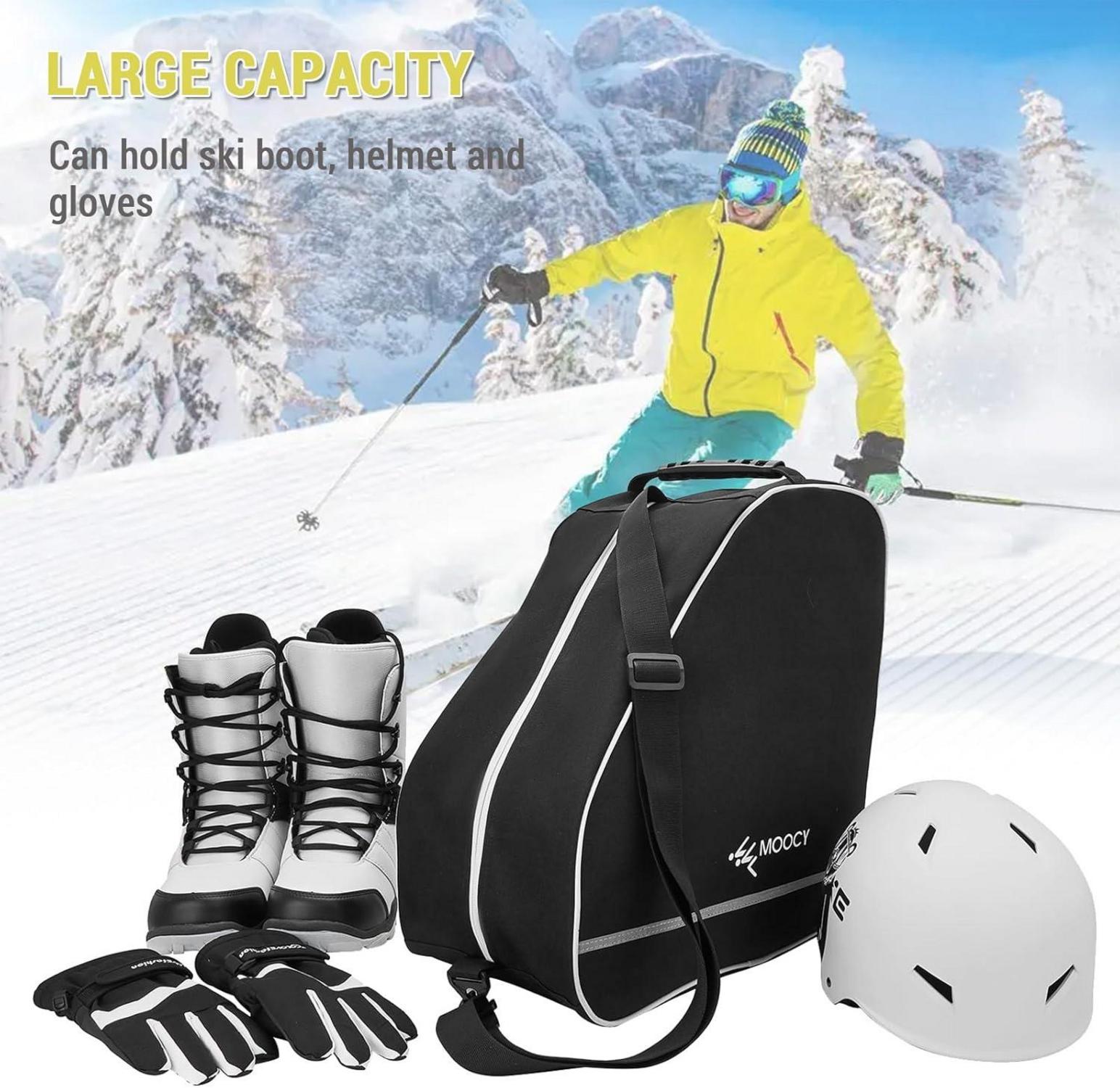 Lixada Skischuhtasche für Helm, Brille, Handschuhe - wasserdicht, vielseitig