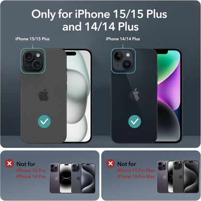 ESR iPhone 15/14 Kamera Schutzfolien, Armorite Glas, 2 Stück