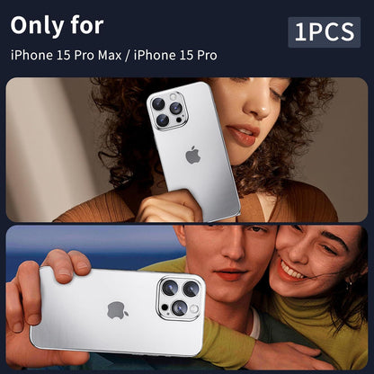 Kameraschutz iPhone 15 Pro Max/15 Pro Matt 9H Glas Displayschutz