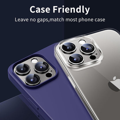 Kameraschutz WSKEN iPhone 15 Pro Max/Pro Displayschutz Blasenfrei 9H Härte