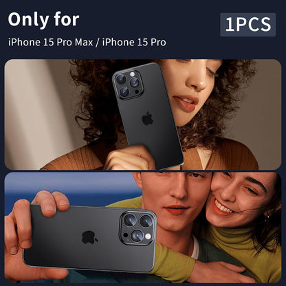 Kameraschutz für iPhone 15 Pro Max - 9H Härte Kratzfest Blasenfrei