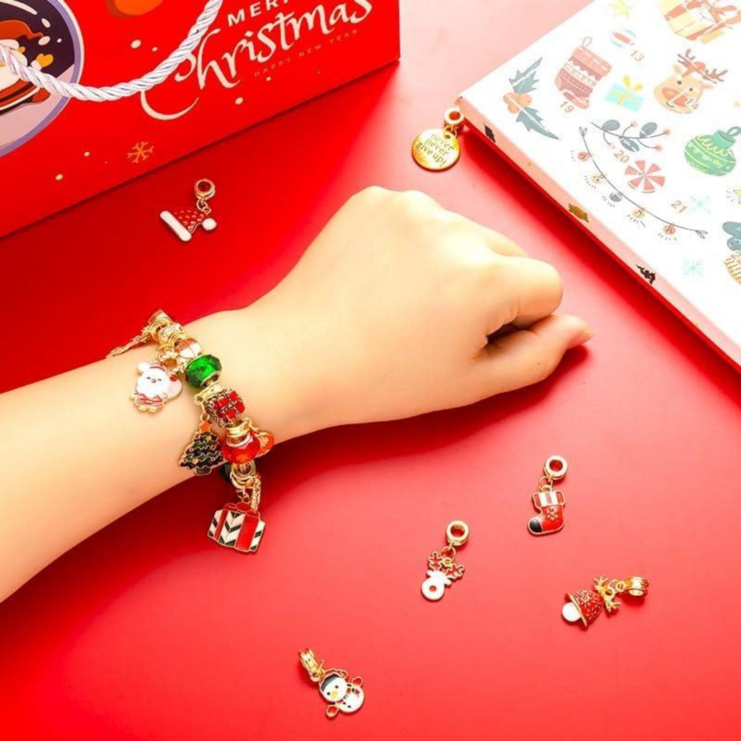 Adventskalender-Set 2024: 24 Tage Weihnachts Countdown mit 2