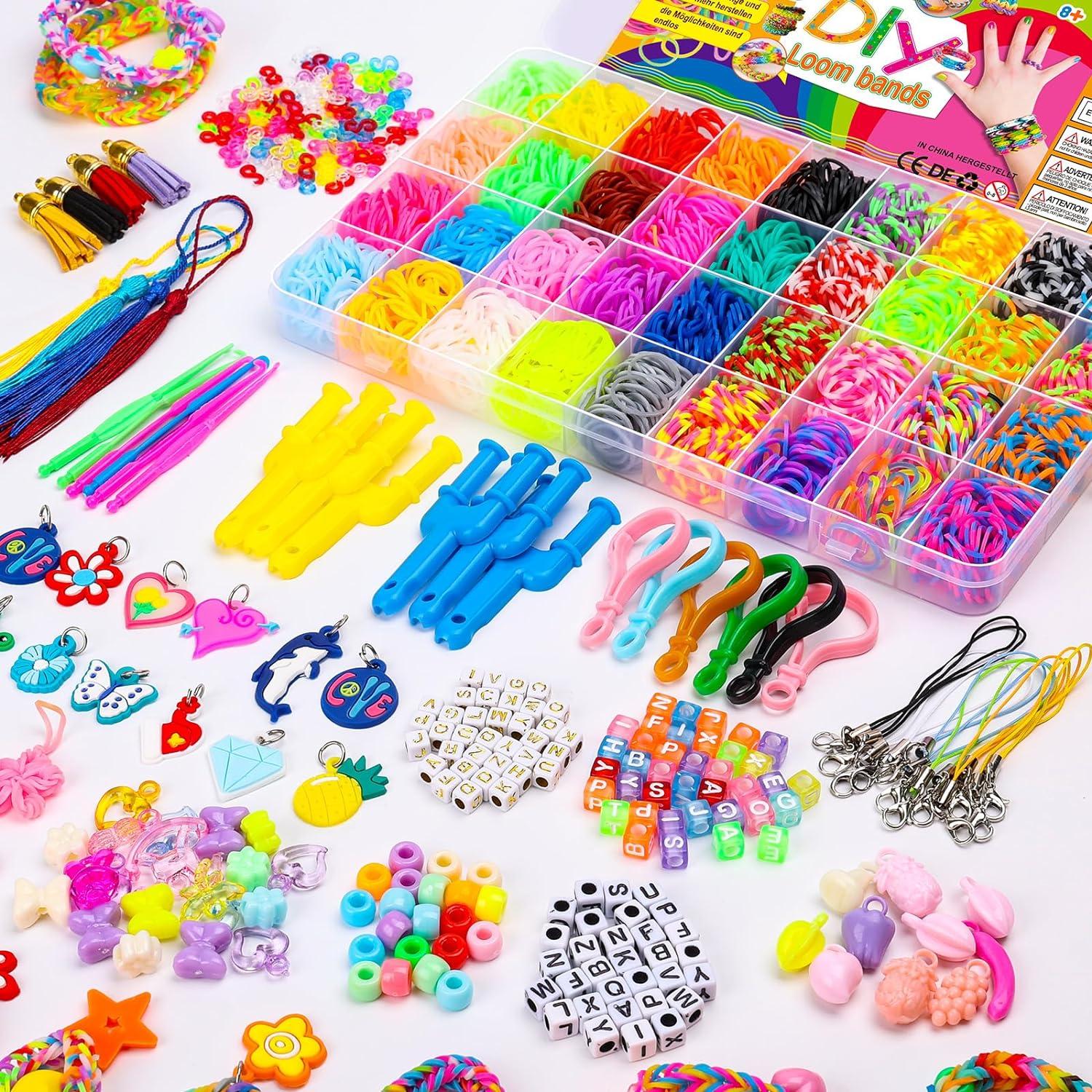 Loom Gummibänder Set Webstuhl Bastelset Geschenk Kinder