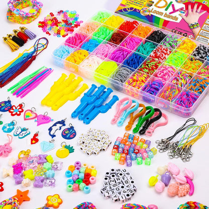 Loom Gummibänder Set Webstuhl Bastelset Geschenk Kinder