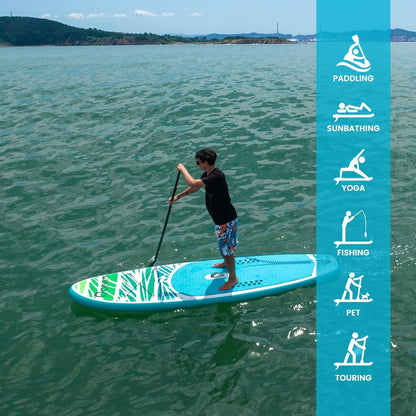 Aufblasbares Stand Up Paddle Board SUP Komplettset Zubehör Paddel