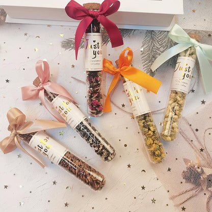 15x Reagenzglas Kunststoff 12x75mm mit Korken - DIY Vase Blumen Liquids Spices