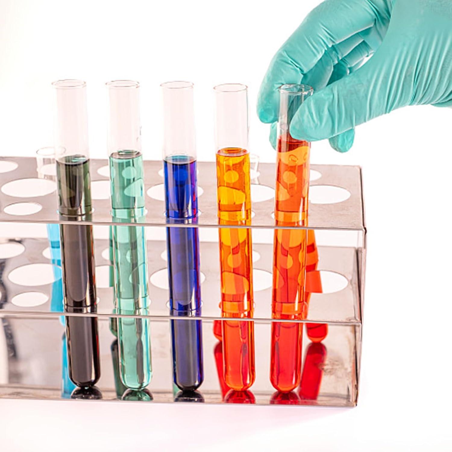 15x Reagenzglas Korken Kunststoff Vase Blumen Liquids DIY 12mm x 75mm