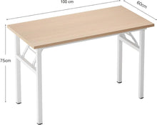 Klapptisch Computertisch 100x60 cm Büroarbeitsplatz Home